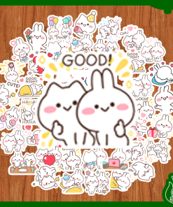 Sticker Hình Dán Mimi Neko Dễ Thương