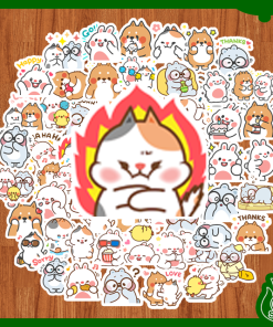 Sticker Hình Dán Ton Ton Dễ Thương